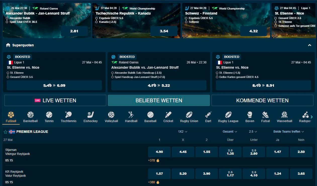 Sportwetten